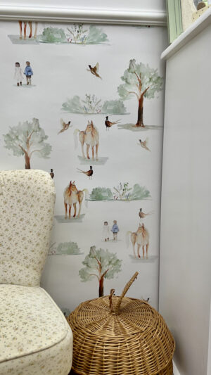 Dekorationen für Kinderzimmer mit Waldtieren