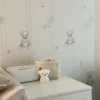 Tapete mit gezeichneten Teddybären