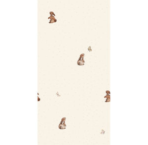 Tapete Häschen und Schmetterlinge royalrabbit