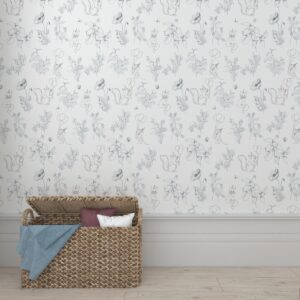 Tapete mit einem Fuchs