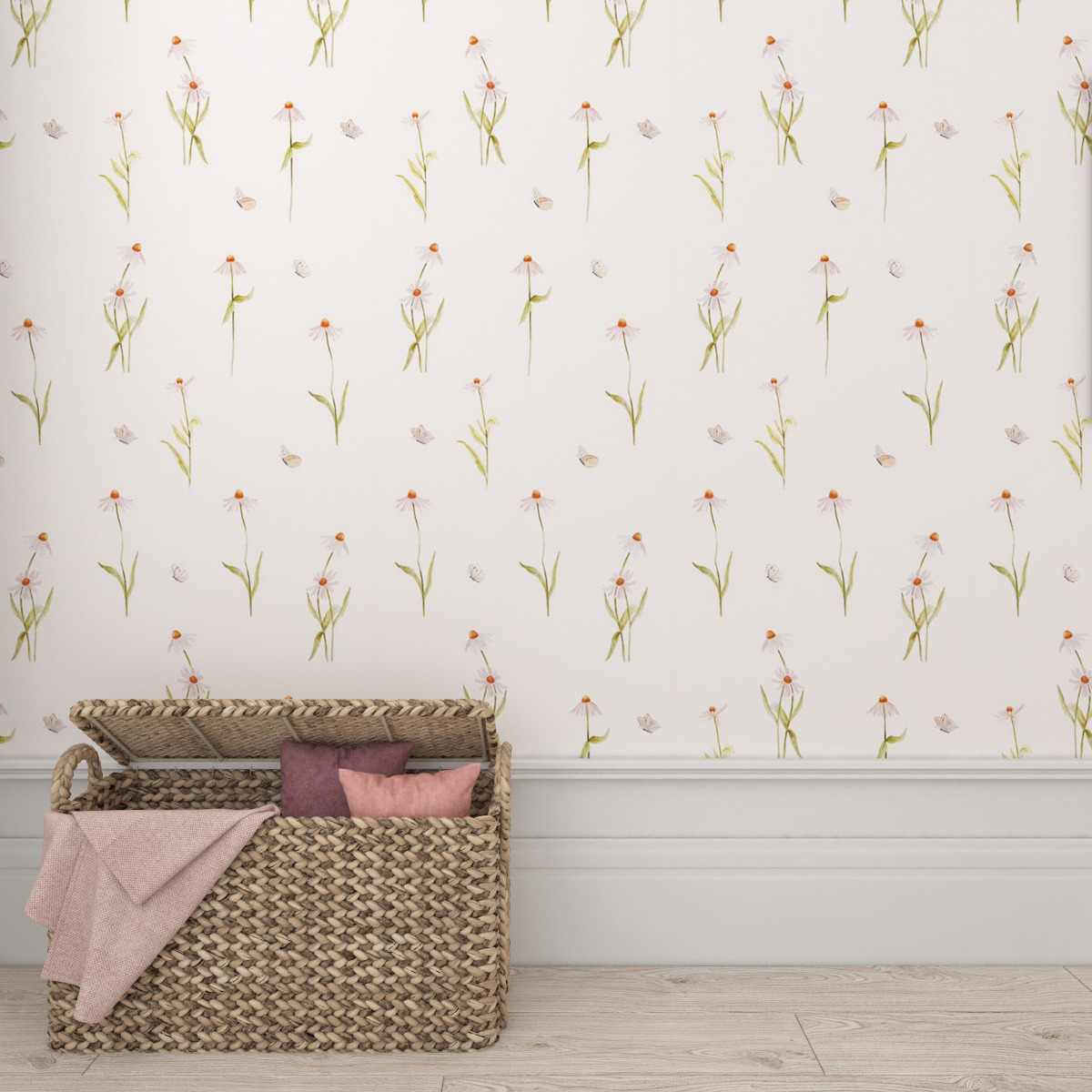 Blumentapete Sonnenhut 1 Tapete Sonnenhut