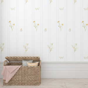 Tapete Feldkamille Blumen