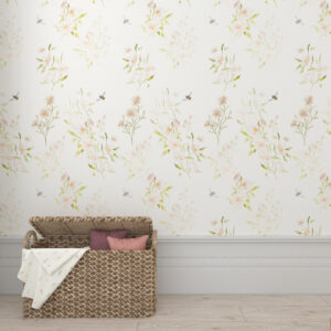 Aquarell-Waldblumen für die Wand