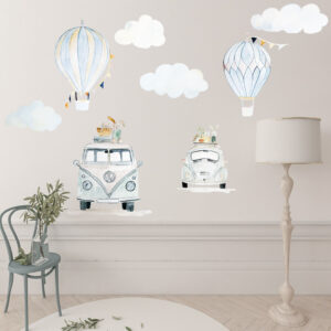 Wandsticker für Kinder Ballons