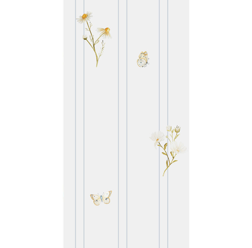 Tapete Feldkamille Blumen 2 Tapete mit Kamillen für Jungen und Mädchen