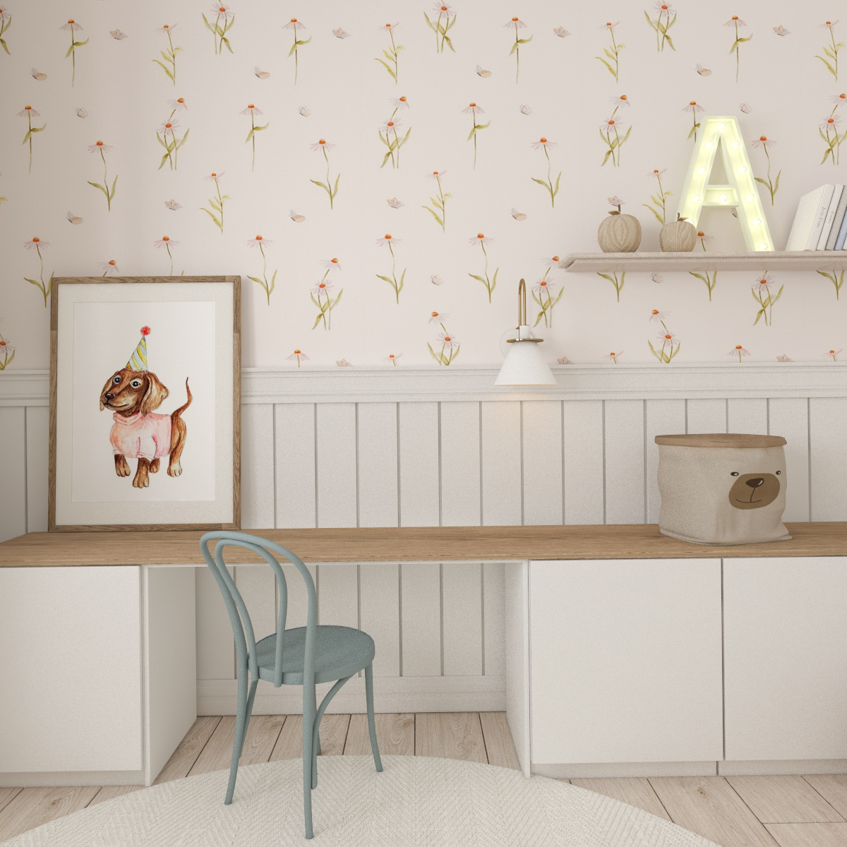 Blumentapete Sonnenhut 2 Blumentapete Sonnenhut