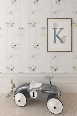 Tapete für ein Jungenzimmer