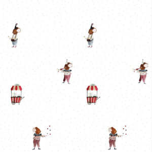 Tapete mit Zirkusthema