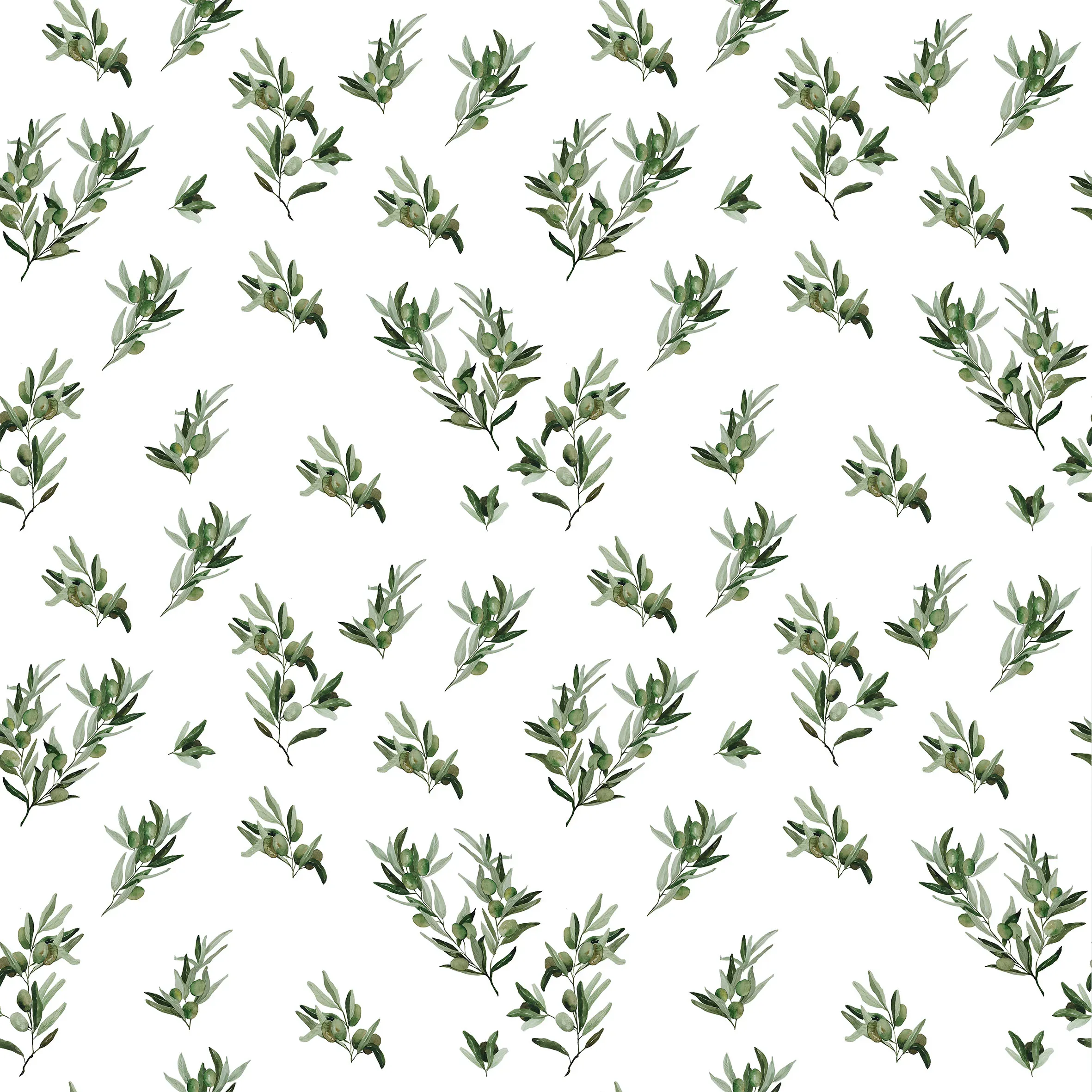 Küchentapete weiße Oliven 2 Oliventapete für Küche oder Esszimmer