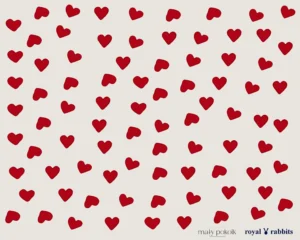 Wandaufkleber Herzen, Herzchen. Aufkleber für das Mädchenzimmer