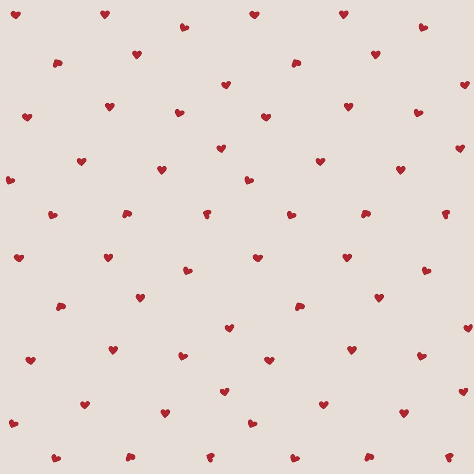 Tapete mit Herzen im Vintage-Stil 3 Tapete mit Herzen