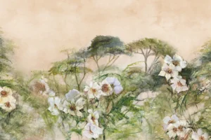 Fototapete Mural Wiesenblumen - Madowe