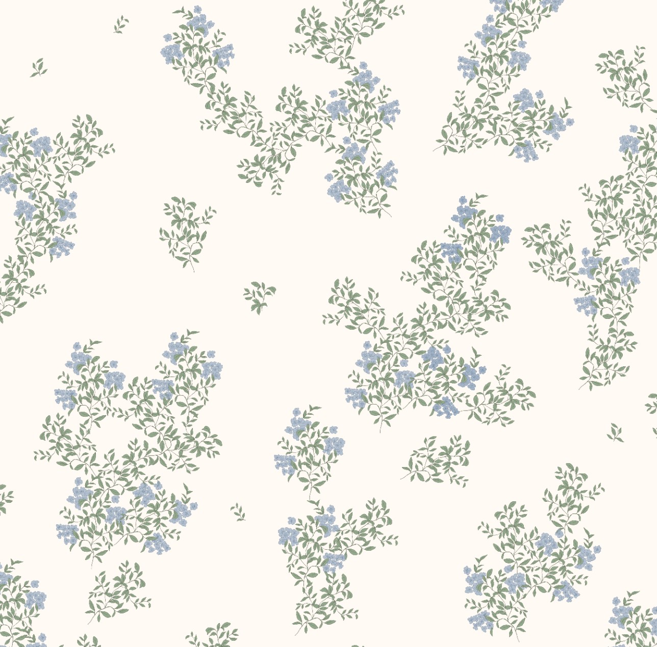 Blumentapete - hellblaue Hortensie 1 Tapeten nach Maß royal rabbits