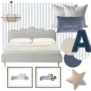 Indywidualny projekt pokoiku dziecięcego mini