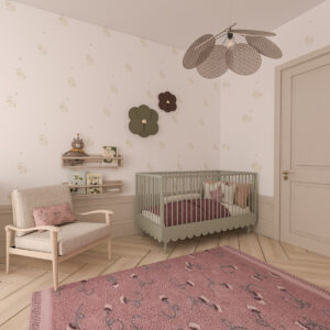 projekt pokoiku niemowlaka