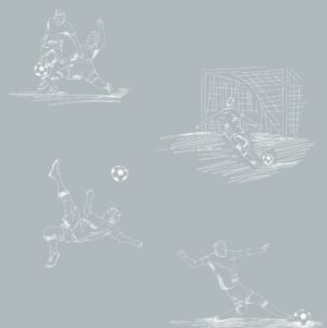 Schöne Tapete mit Fußballmotiv. Fußballspiel