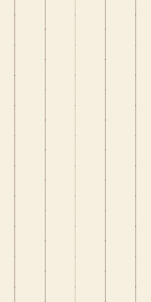 Elegante Tapete mit Streifen und Punkten | Beige-braunes Muster