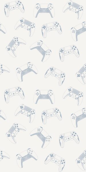 Blaue Gaming-Tapete | Modernes Design fürs Gamer-Zimmer